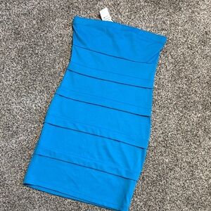 Body Central Vibrant Blue Dress